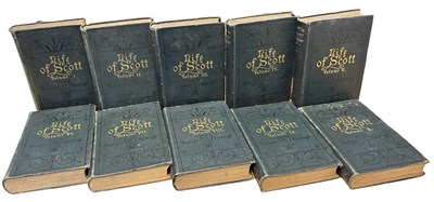 Lot 525 - J G LOCKHART: MEMOIRS OF SIR WALTER SCOTT,...