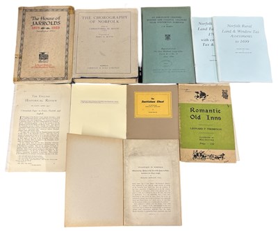 Lot 867 - MIXED NORFOLK INTEREST: Various pamphlets,...