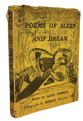 Lot 534 - CAROL STEWART: POEMS OF SLEEP AND DREAM,...
