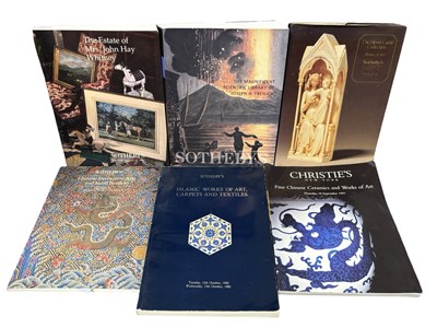 Lot 752a - ONE BOX: Notable auction catalogues, to...