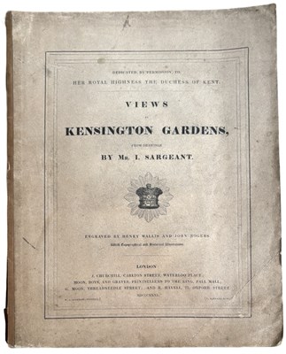 Lot 612 - MR I SARGEANT: VIEWS IN KENSINGTON GARDENS,...
