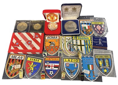 Lot 156 - A collection of various commemorative football...