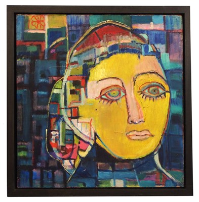 Lot 22 - Ann Marie Birkett (contemporary), 'Lulu', oil...