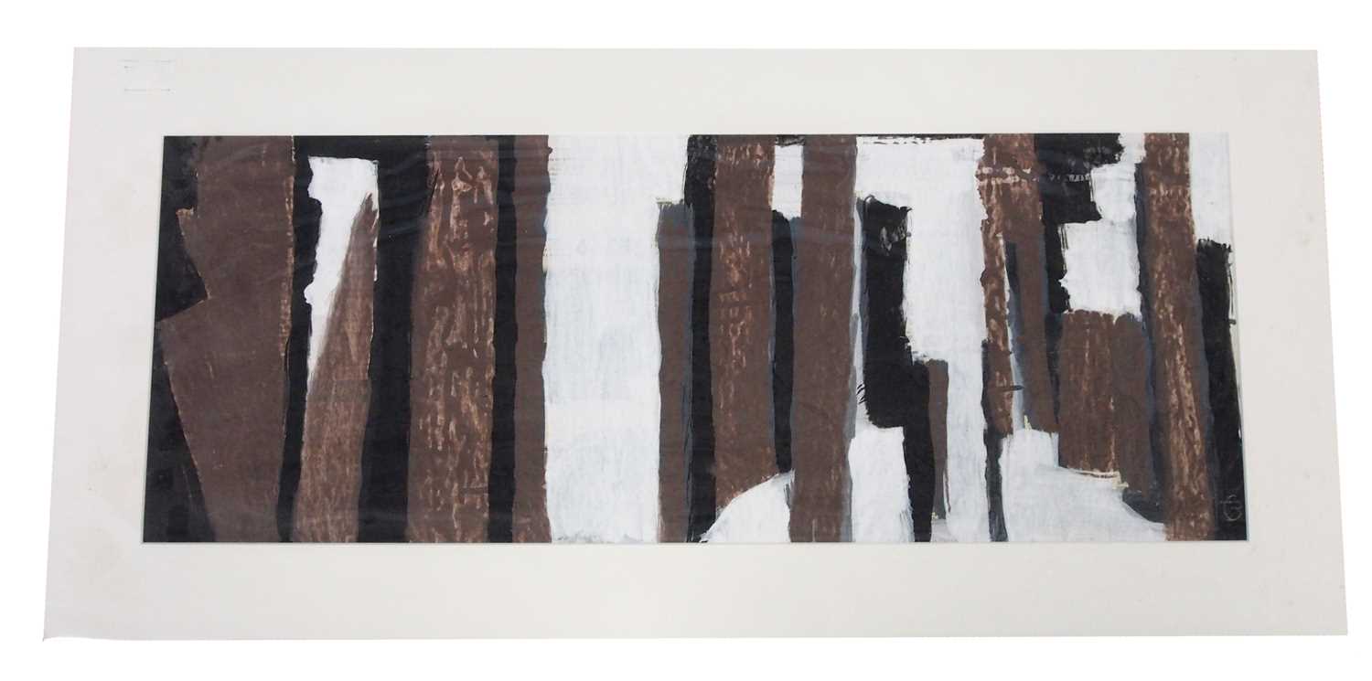 Lot 26 - Frank Beanland (1936-2019), 'Screen', mixed...