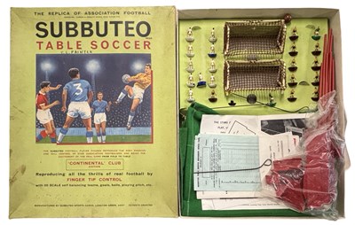 Lot 188 - A Subbuteo 'Continental Club' edition table...