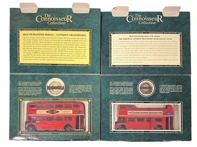 Lot 54 - A pair of boxed Corgi Connoisseur London...