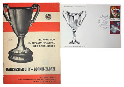 Lot 166 - FOOTBALL MATCHDAY PROGRAMME: Manchester City v...