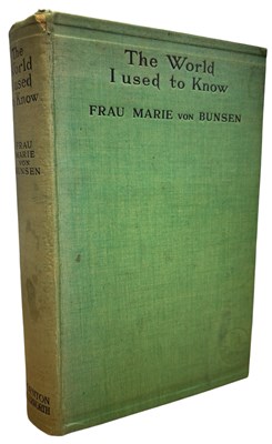 Lot 451 - FRAU MARIE BUNSEN AND OAKLEY WILLIAMS [Ed &...