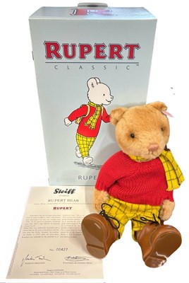 Lot 270 - A boxed limited edition Steiff Rupert,...