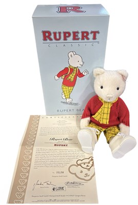 Lot 272 - A boxed limited edition Steiff Rupert,...