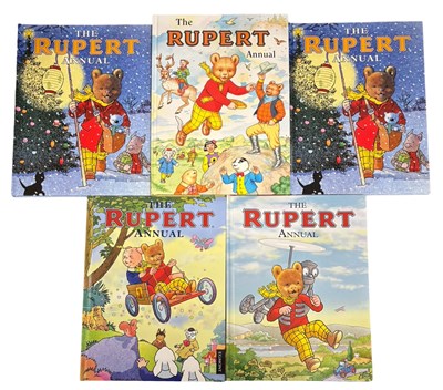 Lot 274 - A collection of modern Rupert annuals,...