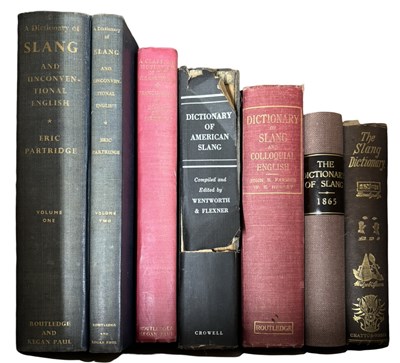 Lot 114 - A mixed collection of various Slang Dictionaries