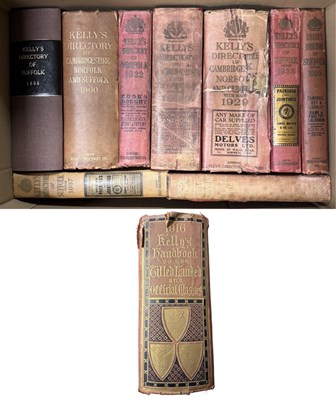 Lot 798 - ONE BOX: Various 19th and 20th century KELLY'S...
