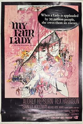 Lot 80 - A large vintage poster for My Fair Lady,...