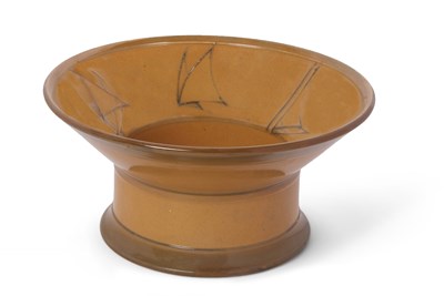 Lot 48 - A Moorcroft pedestal bowl mid-20th Century...