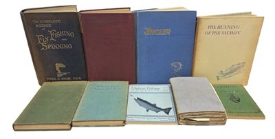 Lot 70 - FISHING AND ANGLING: 9 Titles: FRED G SHAW:...