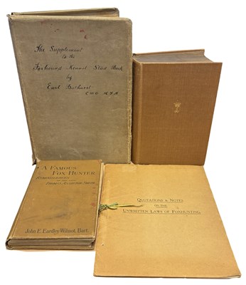Lot 73 - FOX HUNTING: 4 titles: SIR JOHN E....