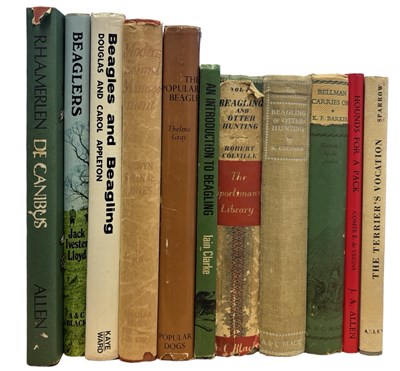 Lot 78 - HUNTING DOGS: 11 Titles: GEOFFREY SPARROW: THE...