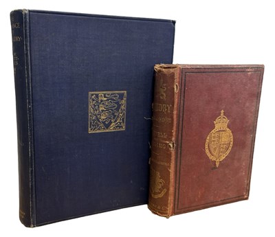 Lot 8 - HERALDRY INTEREST: 2 Titles: C WILFRID...