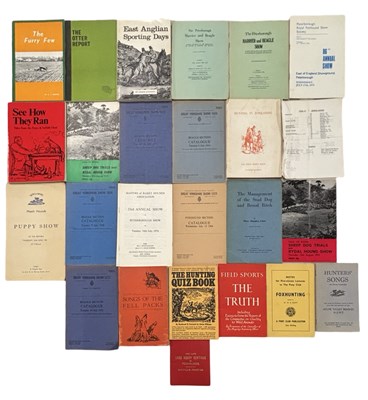 Lot 871 - A packet of ephemera and pamphlets relating to...
