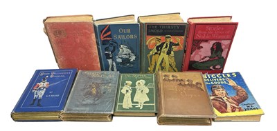 Lot 223 - CHILDREN'S DECORATIVE CLOTH: 9 Titles ROBERT...