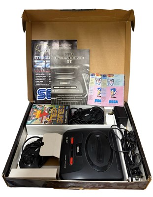 Lot 341 - A Sega Mega Drive II console in original box...