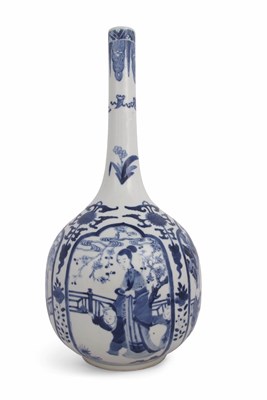 Lot 84 - A Chinese porcelain large bottle vase painted...
