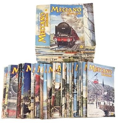 Lot 160 - A collection of vintage Meccano Magazines