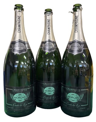 Lot 181 - MORGAN MOTOR COMPANY. Three popped bottles of...