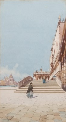 Lot 400 - G. Formani (Italian,19th/20th century), Venice,...