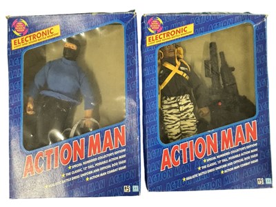 Lot 199 - Two boxed Action Man figures by Hasbro