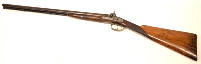 Lot 66 - Victorian, 16 bore Percussion hammer action...