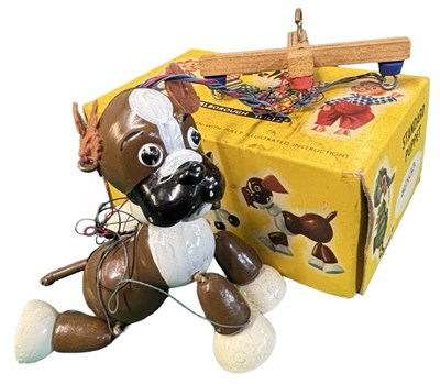 Lot 302 - A boxed Bengo the Boxer Pelham puppet