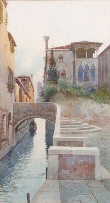 Lot 401 - V. Ghedini (Italian,19th/20th century) A...