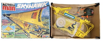 Lot 198 - A boxed Action Man Skyhawk playset (incomplete...