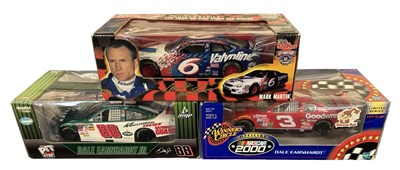 Lot 80 - Three boxed 1:24 scale NASCAR models