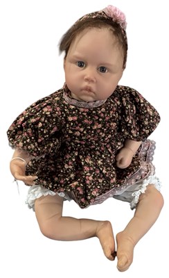 Lot 237 - A vinyl  Claire Taylor baby baby reborn girl...