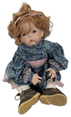 Lot 239 - A 'Gracie' bisque head collector's doll, dated...
