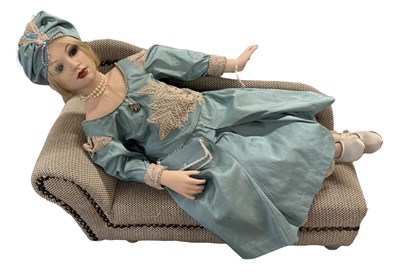 Lot 227 - A CBJ porcelain collector's doll modelled as a...