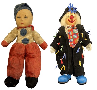 Lot 288 - A Merrythought cloth doll modelled as a young...
