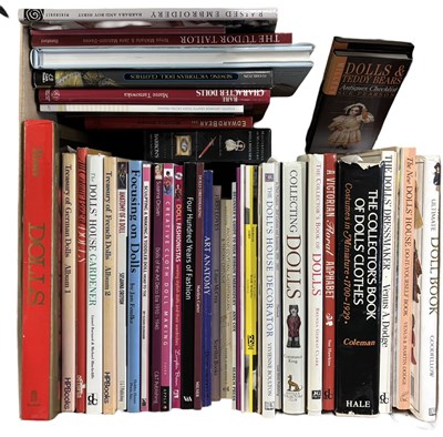 Lot 202 - ONE BOX: Various volumes pertaining to doll...