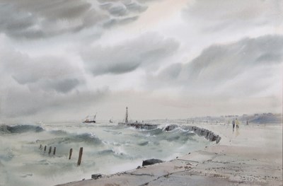 Lot 467 - Leslie Hardy Moore RI (British,1907-1997),...