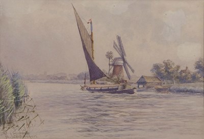 Lot 488 - Stephen John Batchelder (1849-1932), "Oby Mill...