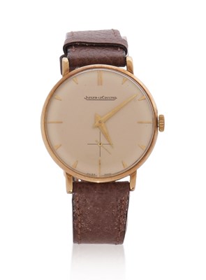 Lot 256 - A Jaeger Lecoultre 9ct gold cased gents watch,...