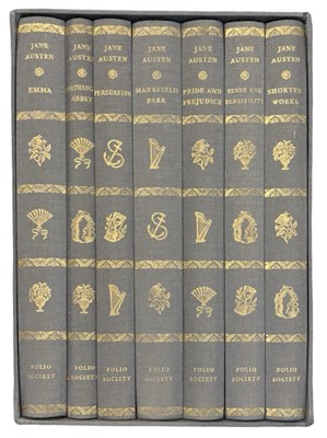 Lot 183 - FOLIO SOCIETY: JANE AUSTEN boxed set: EMMA;...