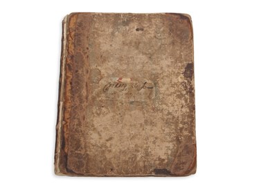 Lot 104 - Cookery Interest:; Late 18th century, dated...