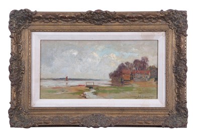 Lot 502 - Frederick George Cotman (1850-1920), Pin Mill,...
