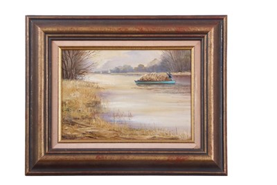 Lot 487 - Shirley Carnt (British, 20th century), "Reed...
