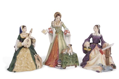 Lot 13 - Group of three Royal Doulton limited edition...