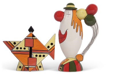 Lot 28 - Two limited edition teapots by Lorna Bailey...